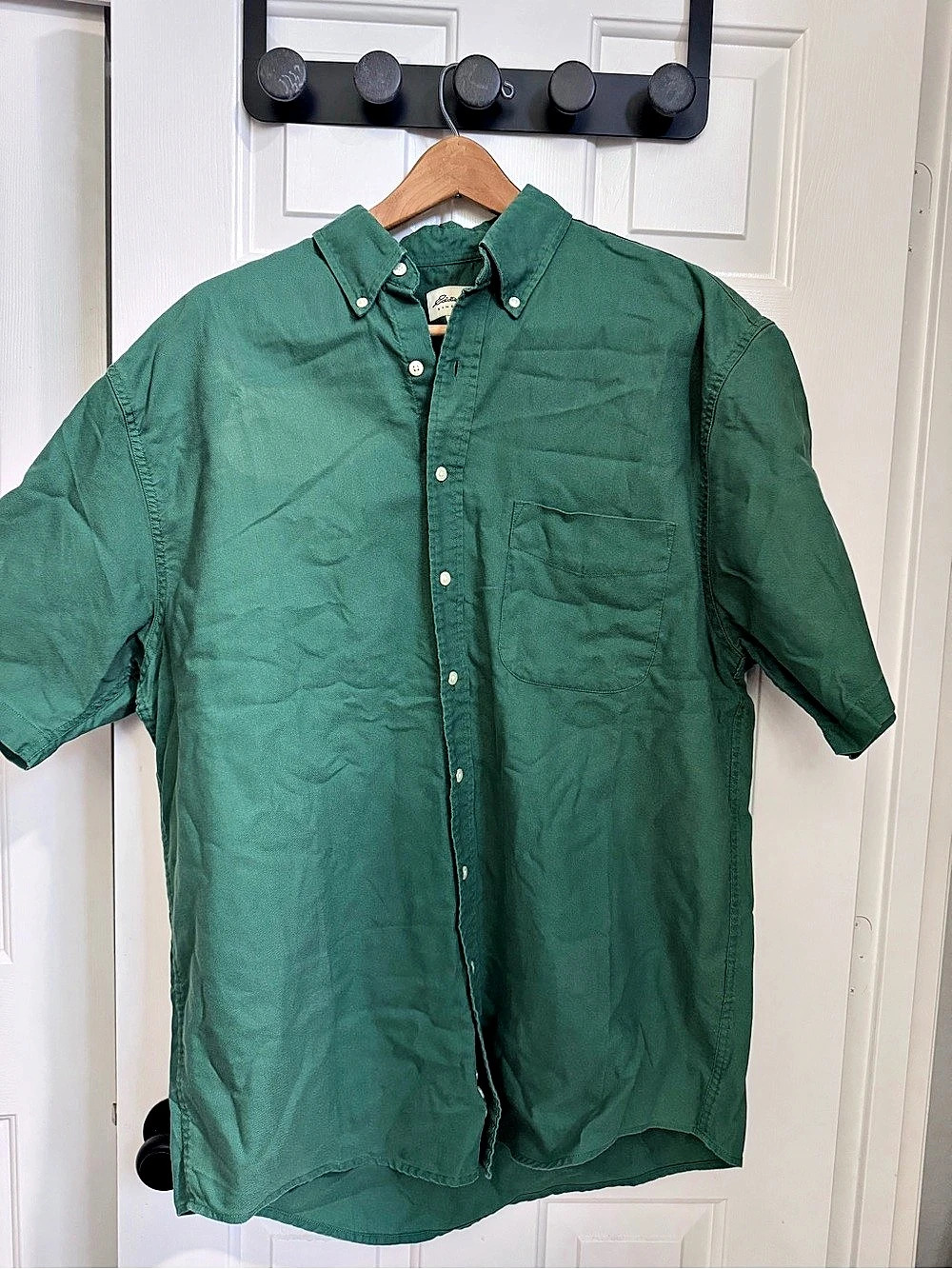 Eddie Bauer Men's Cotton Button Down Shirt Size Large
